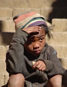 Kind in Fianarantsoa