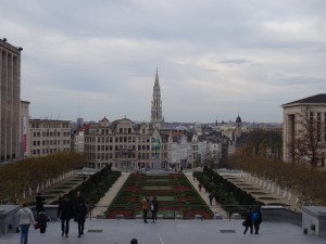 Blick auf Brüssel