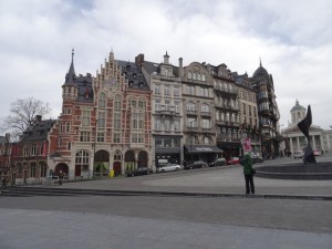 Fassaden in Brüssel