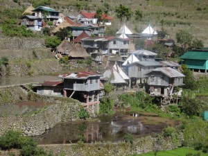 Das Bergdorf Batad auf Luzon