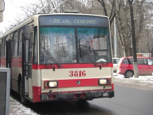 public transport in Chisinau