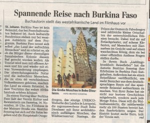 Saarbrücker Zeitung Reiseblog von Autorin Beatrice Sonntag